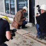 Drehbericht Energieberatung: Messen und Dokumentieren. Foto: Jasmin Welker